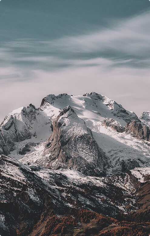 Snow mountain